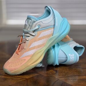 Adidas 3SSB SM Adizero Select 2.0 PE Basketball Shoes Women’s Size 8 Blue IH0062